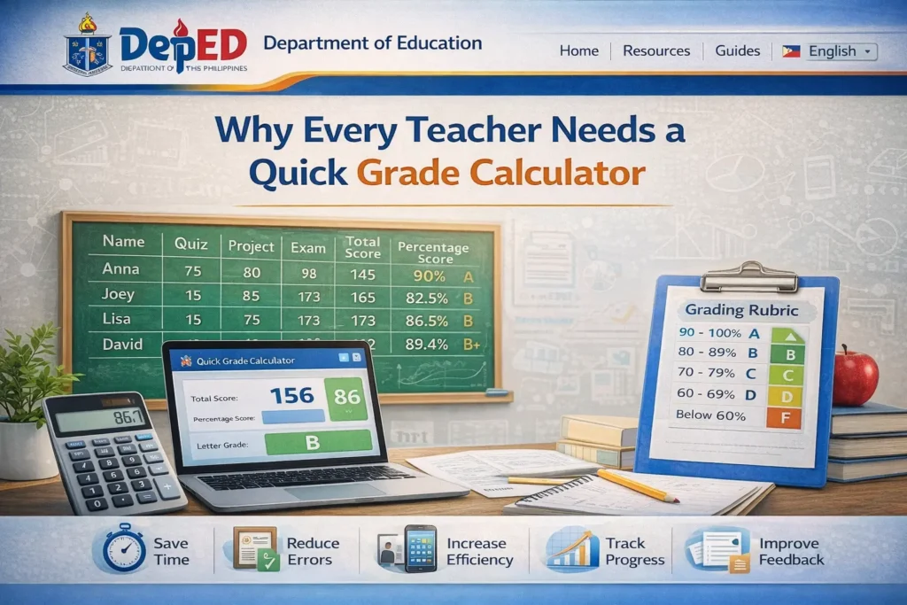 Why Every Teacher Needs a Quick Grade Calculator