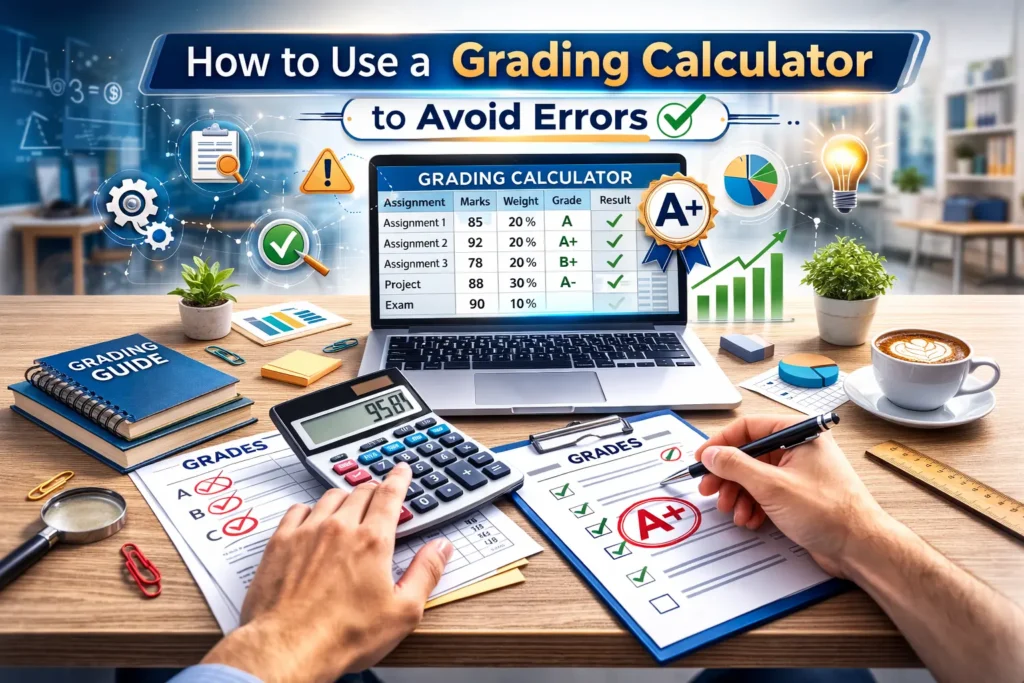 How to Use a Grading Calculator to Avoid Errors