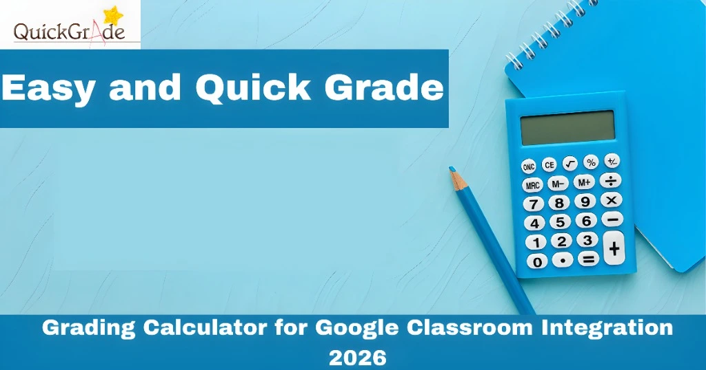 Grading Calculator for Google Classroom Integration 2026