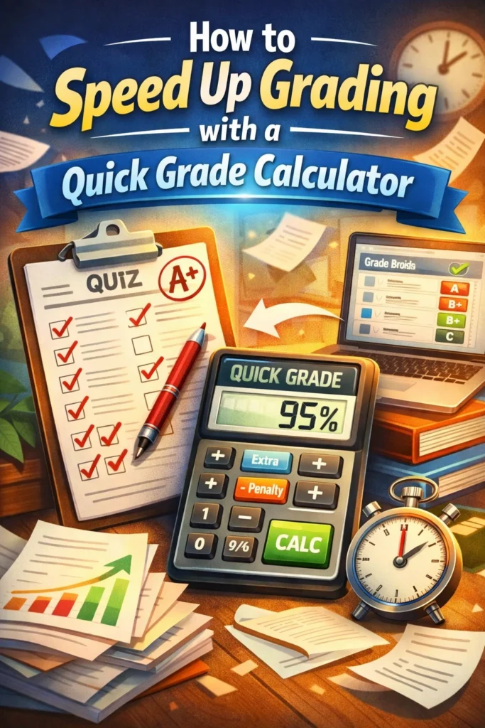 How to Speed Up Grading with a Quick Grade Calculator