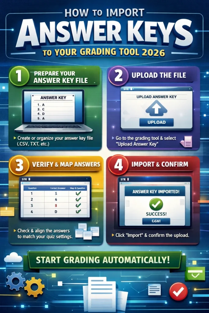 How to Import Answer Keys to Your Grading Tool 2026