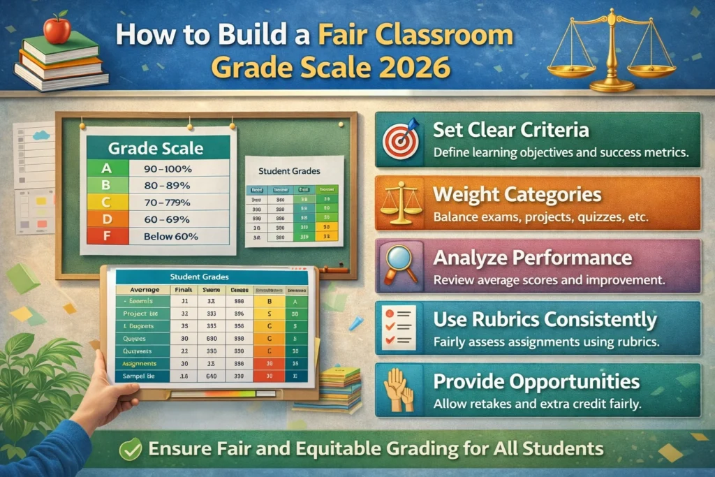 How to Build a Fair Classroom Grade Scale 2026