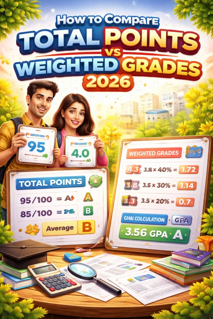 How to Compare Total Points vs Weighted Grades 2026