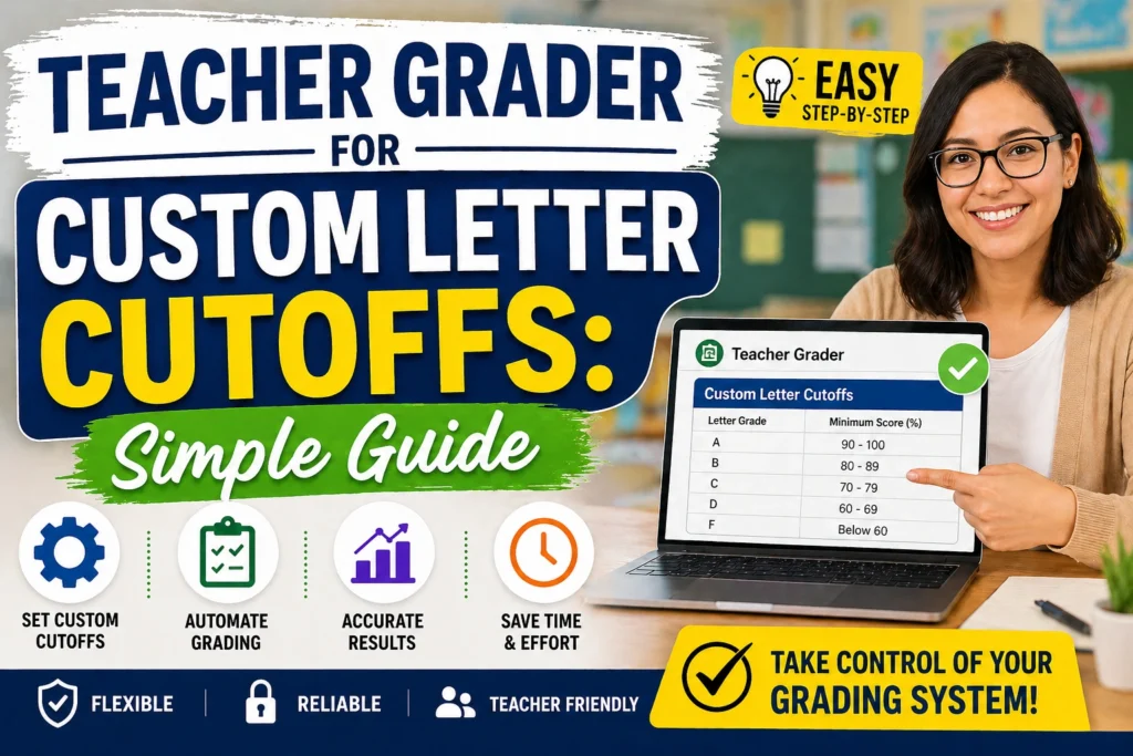 Teacher Grader for Custom Letter Cutoffs: Simple Guide