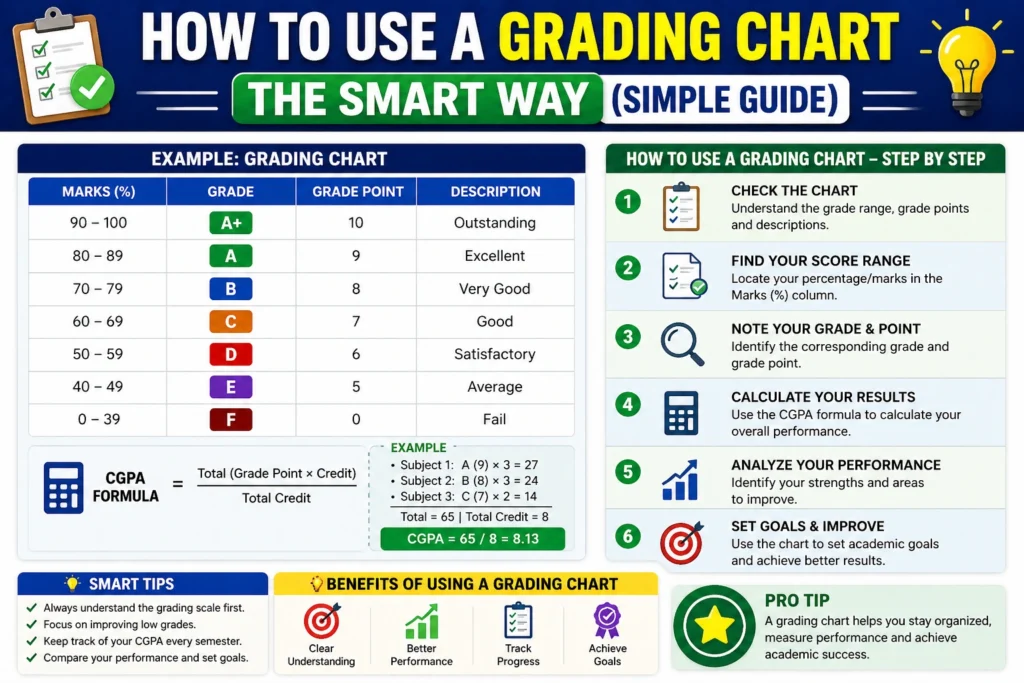 How to Use a Grading Chart the Smart Way (Simple Guide)