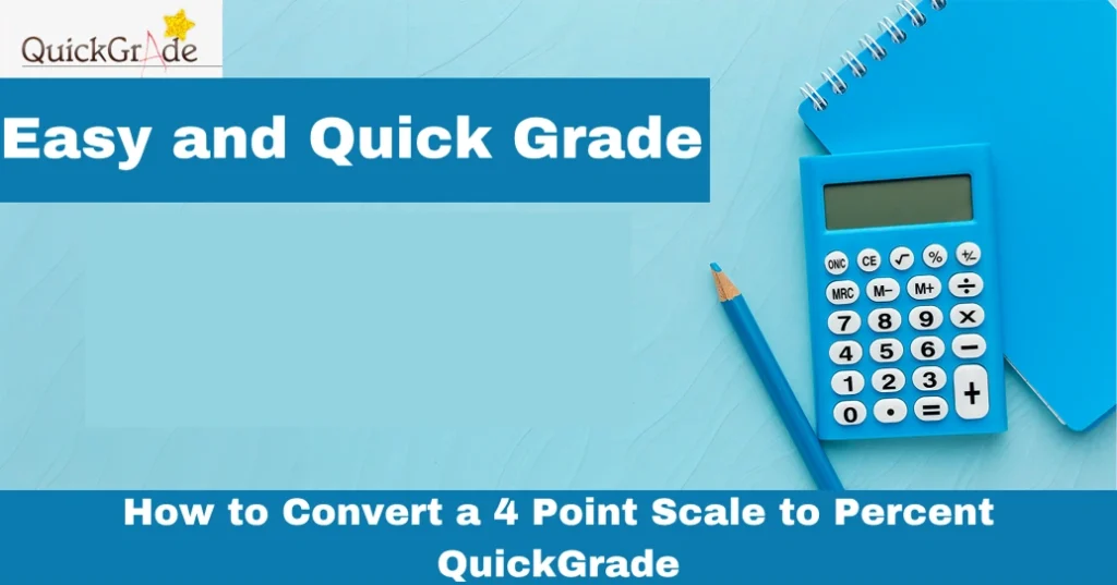 How to Convert a 4 Point Scale to Percent QuickGrade