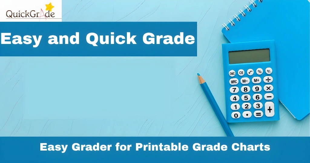Easy Grader for Printable Grade Charts