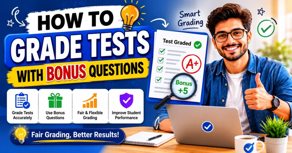 How to Grade Tests With Bonus Questions