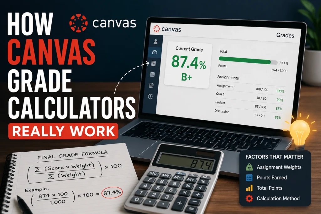 How Canvas Grade Calculators Really Work