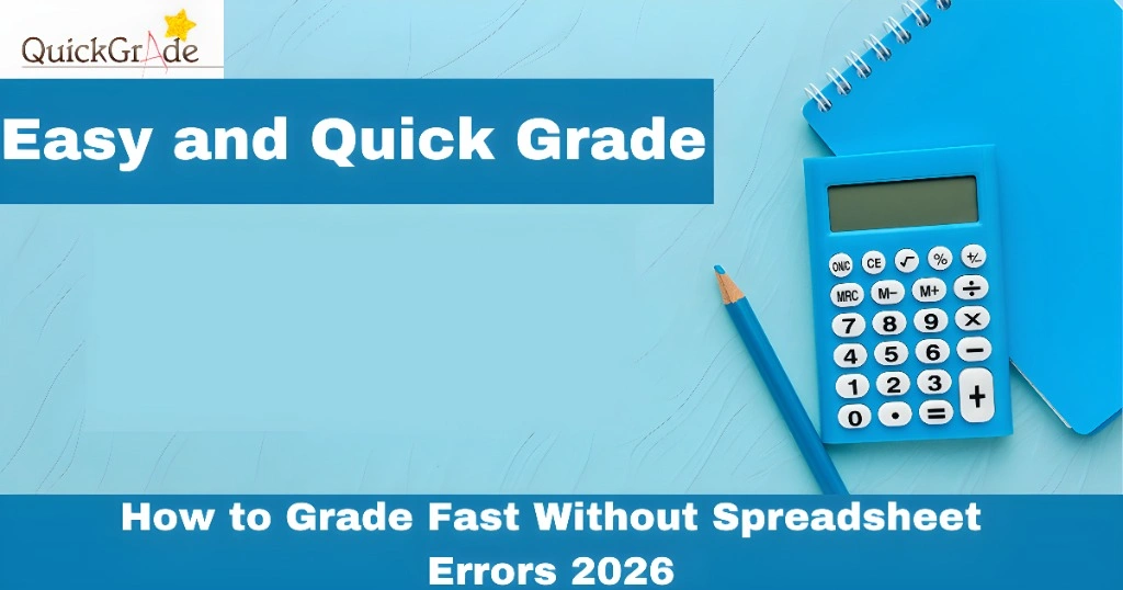 How to Grade Fast Without Spreadsheet Errors 2026
