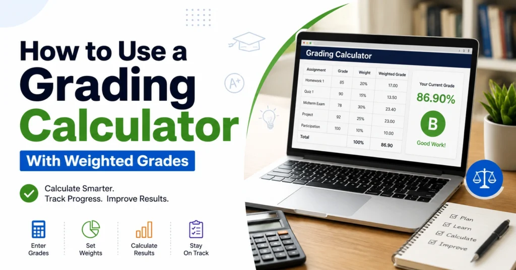 How to Use a Grading Calculator With Weighted Grades
