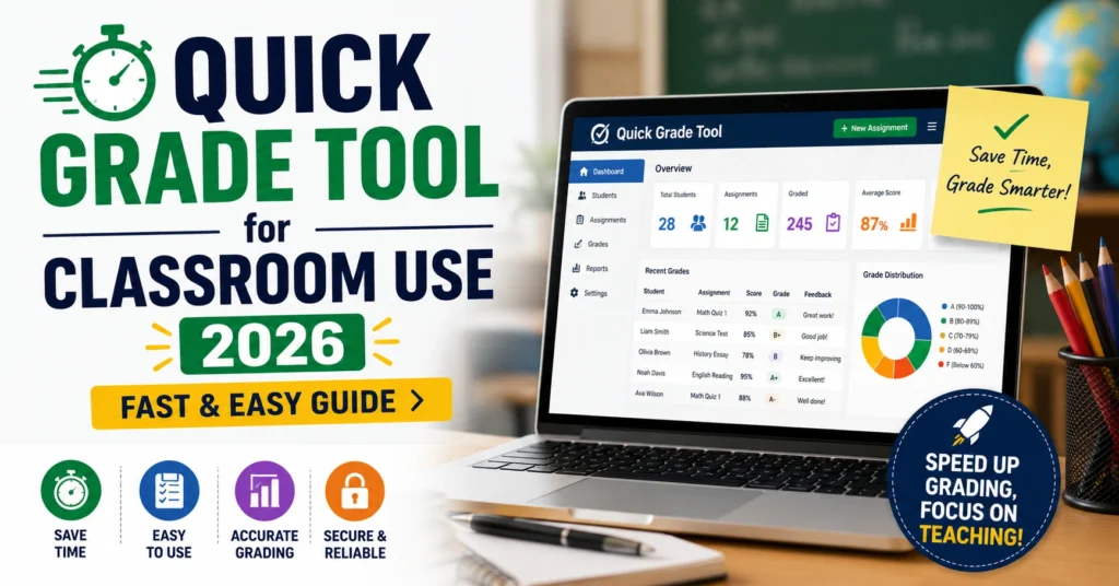 Quick Grade Tool for Classroom Use 2026 (Fast & Easy Guide)