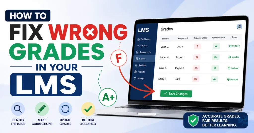 How to Fix Wrong Grades in Your LMS