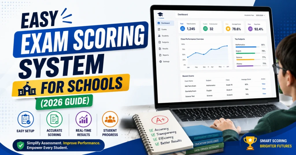 Easy Exam Scoring System for Schools (2026 Guide)