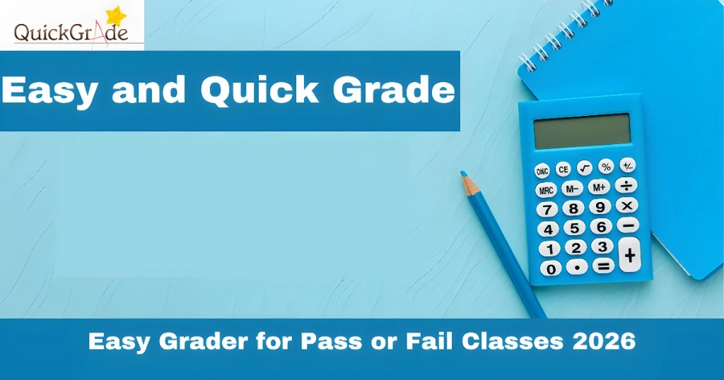 Easy Grader for Pass or Fail Classes 2026