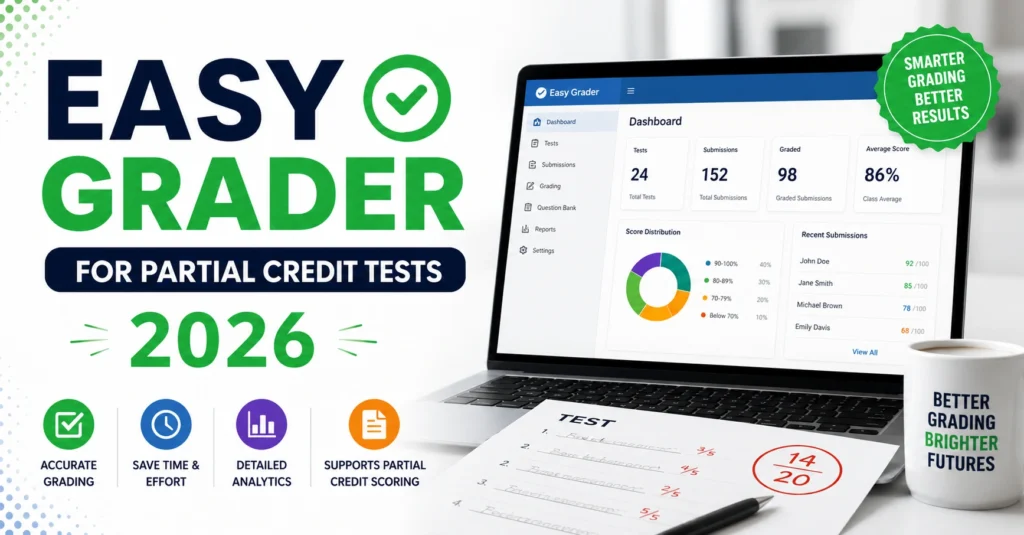 Easy Grader for Partial Credit Tests (2026)