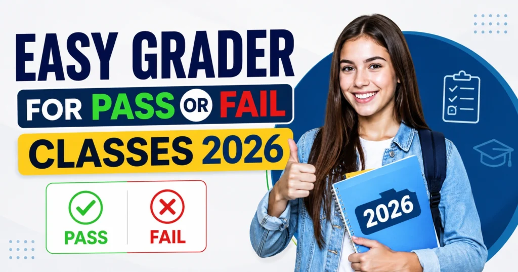 Easy Grader for Pass or Fail Classes 2026