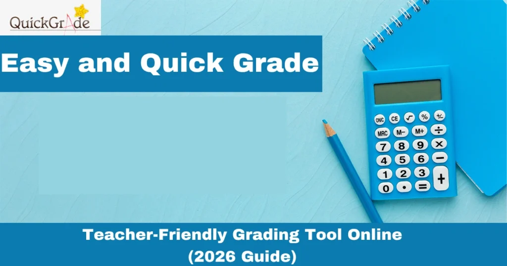 Teacher-Friendly Grading Tool Online (2026 Guide)